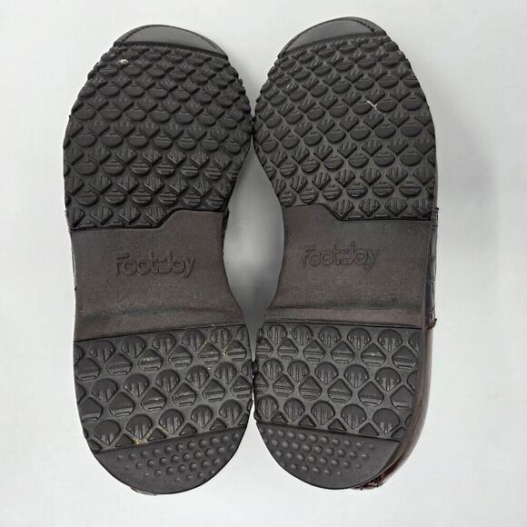 FOOTJOY CLASSICS BROWN LEATHER WOVEN OXFORD GOLF SHOES SPIKELESS MENS 10 C - Picture 9 of 9